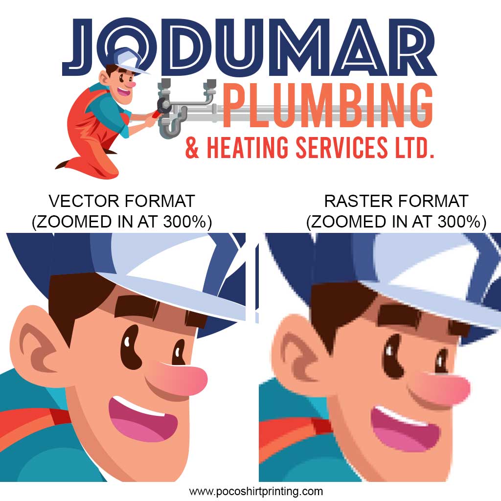 plumbing logo for screen printing